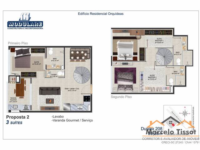 #AP153 - Apartamento para Venda em Florianópolis - SC