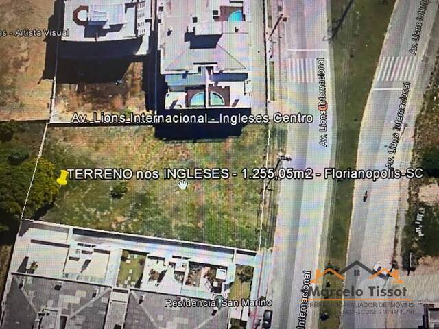 #T1137 - Terreno para Venda em Florianópolis - SC - 1