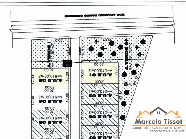 #T1038 - Terreno para Venda em Florianópolis - SC