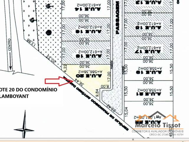 #T1042 - Terreno para Venda em Florianópolis - SC