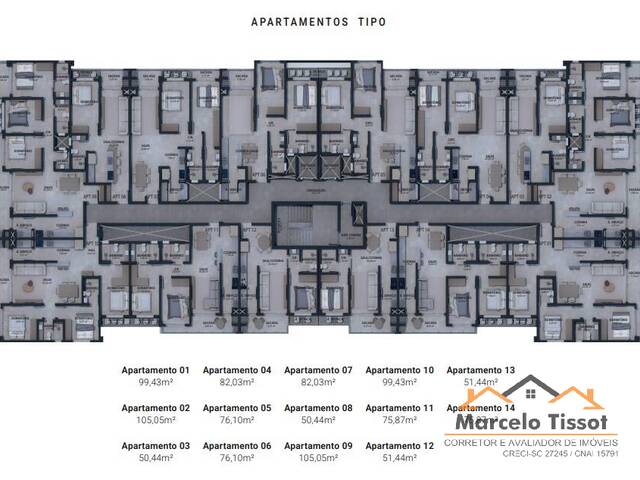 Apartamento para Venda em Florianópolis - 5