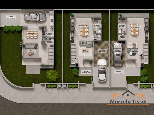 #CA1199 - Casa para Venda em Florianópolis - SC - 3