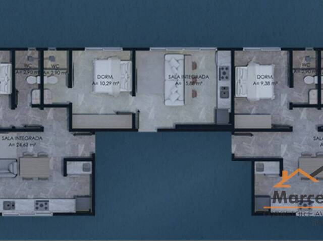 #AP480 - Apartamento para Venda em Florianópolis - SC - 3